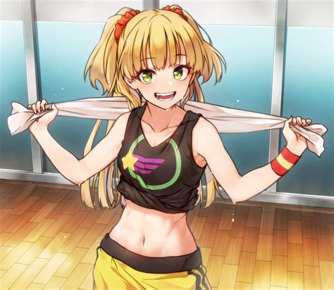 gym anime|anime gym clothes girl.